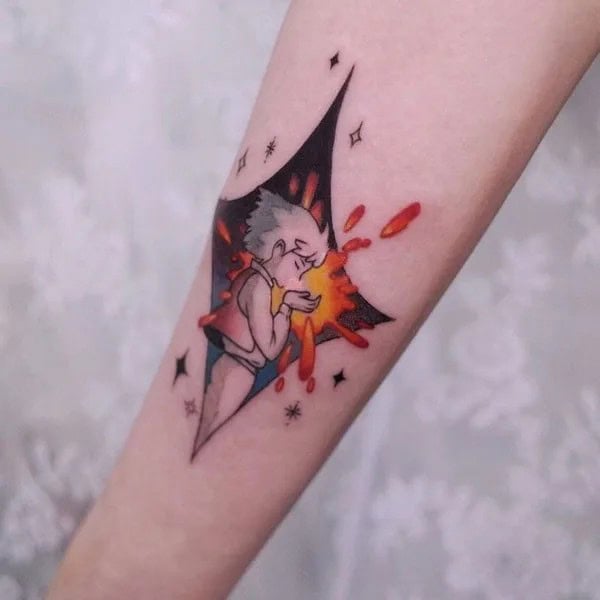 Sleeve Howl’s Moving Castle Tattoo