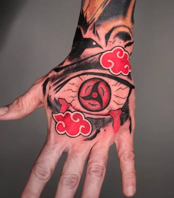 Mangekyo Sharingan Tattoo