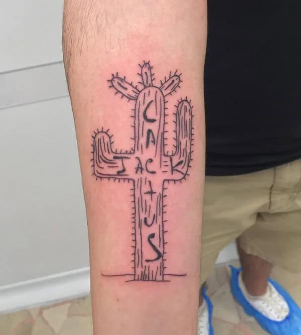 Cactus Jack Tattoo