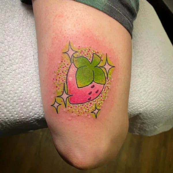 More Designs of Strawberry Tattoos To Check Out This Instant