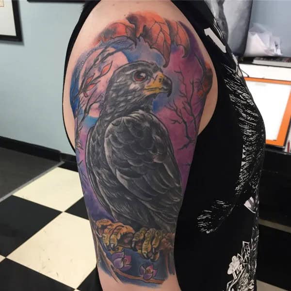 Black Hawk Tattoo