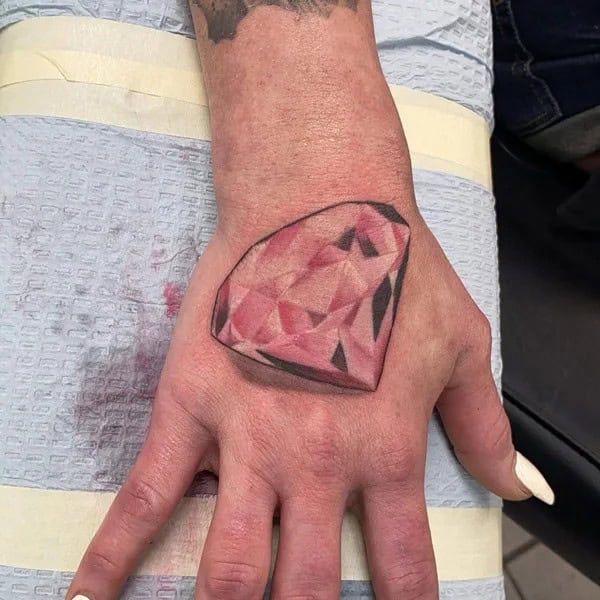 Pink Diamond Tattoo