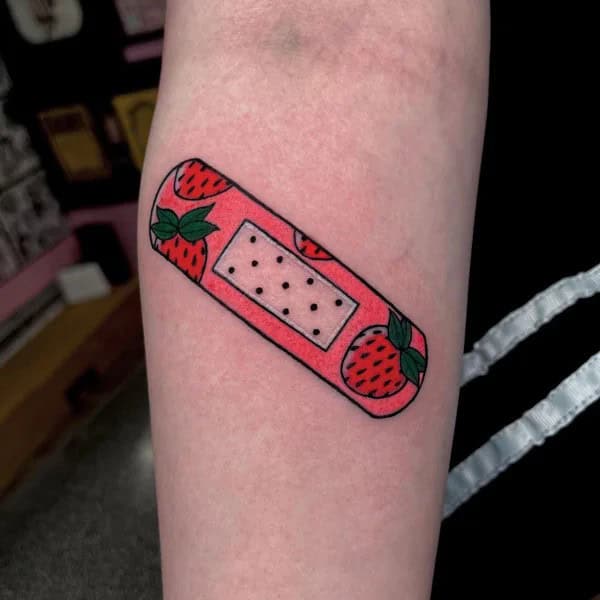 More Designs of Strawberry Tattoos To Check Out This Instant