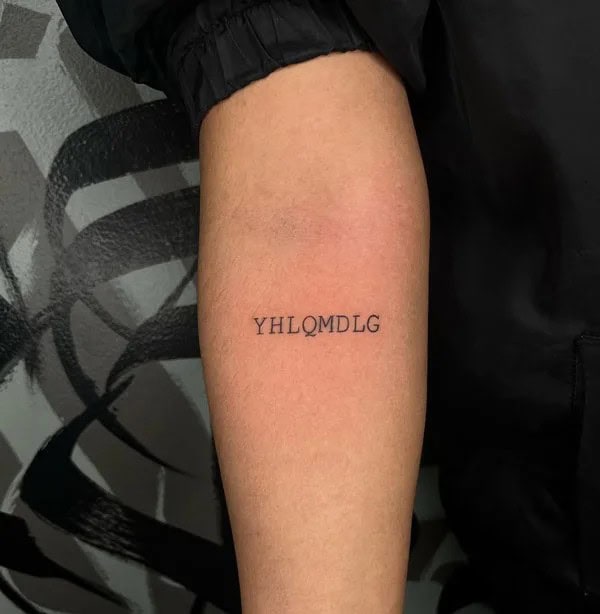 More “YHLQMDLG” Tattoo Designs That Are On The Trend!