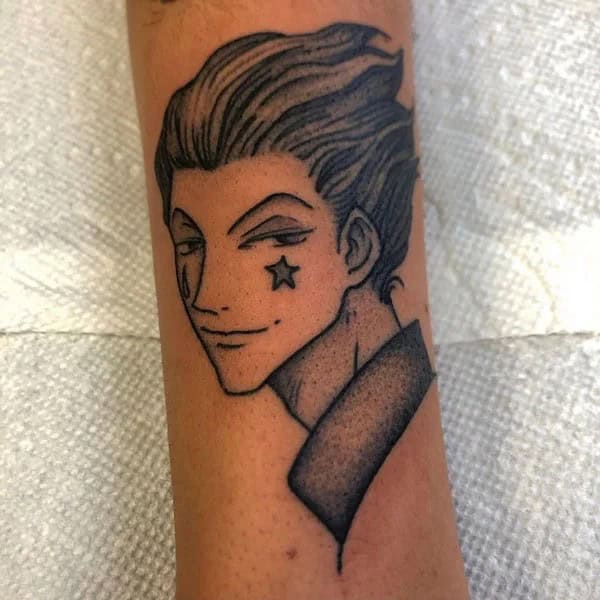 Hisoka Morow Tattoo