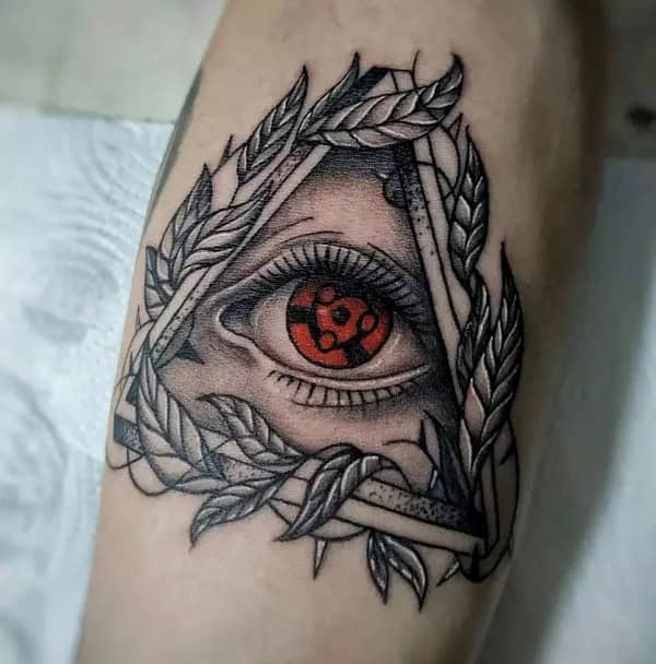 Madara Sharingan Tattoo