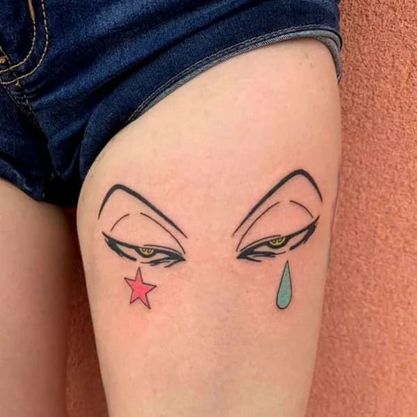 Phantom Troupe Eye Tattoo