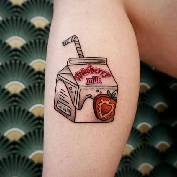 More Designs of Strawberry Tattoos To Check Out This Instant