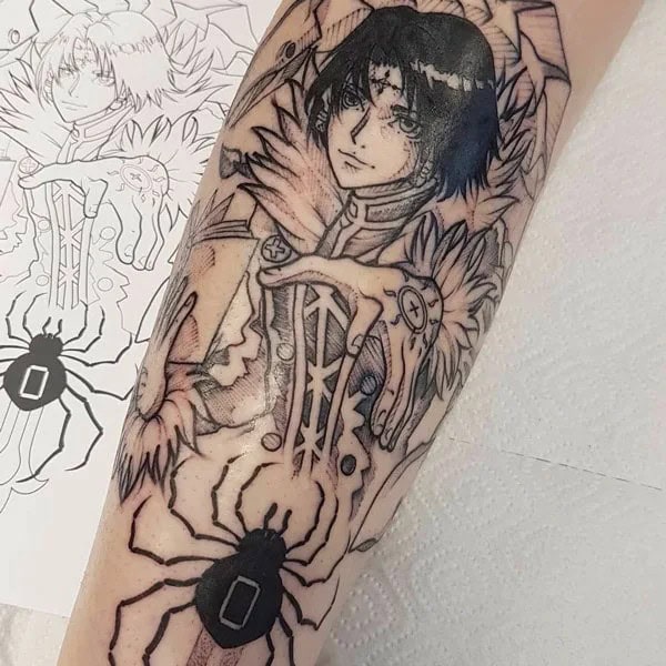 Chrollo Lucilfer Tattoo