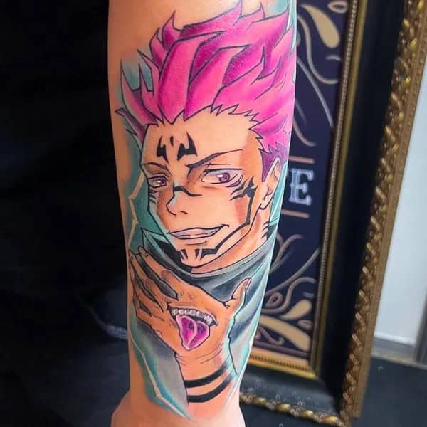 “Jujutsu Kaisen” Sukuna Tattoo