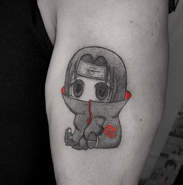 Itachi Hand Tattoo