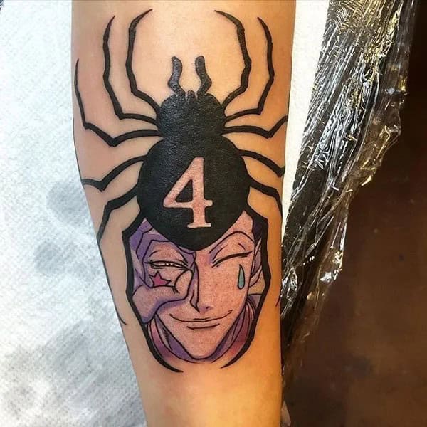 Phantom Tattoo with Numbers