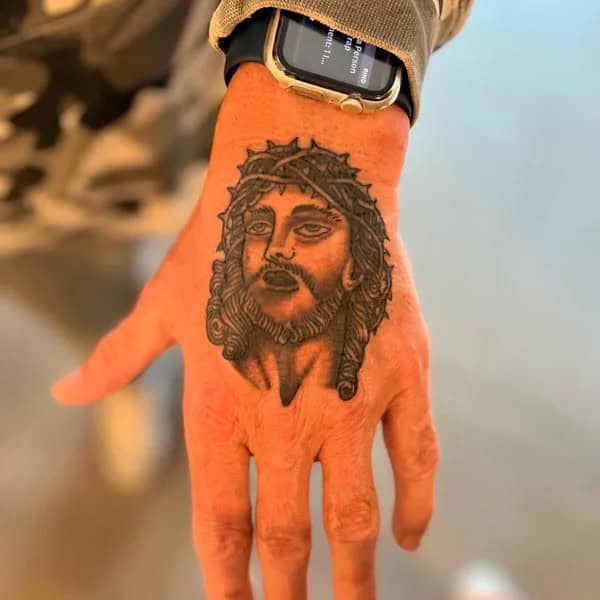 Christian Tattoo on Hand