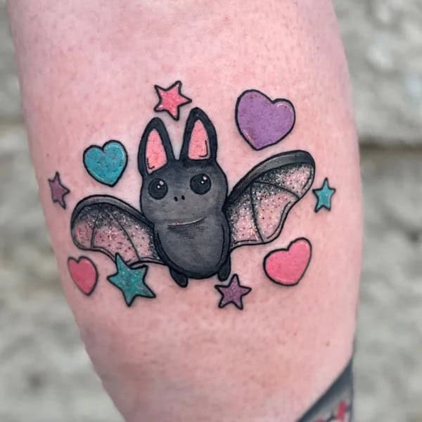 Bat Tattoo On Hand