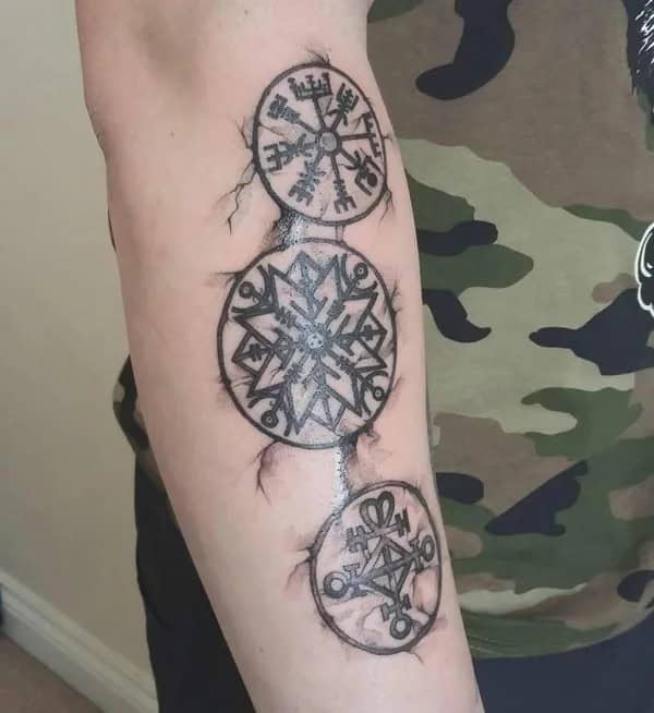 Viking Symbols Tattoo