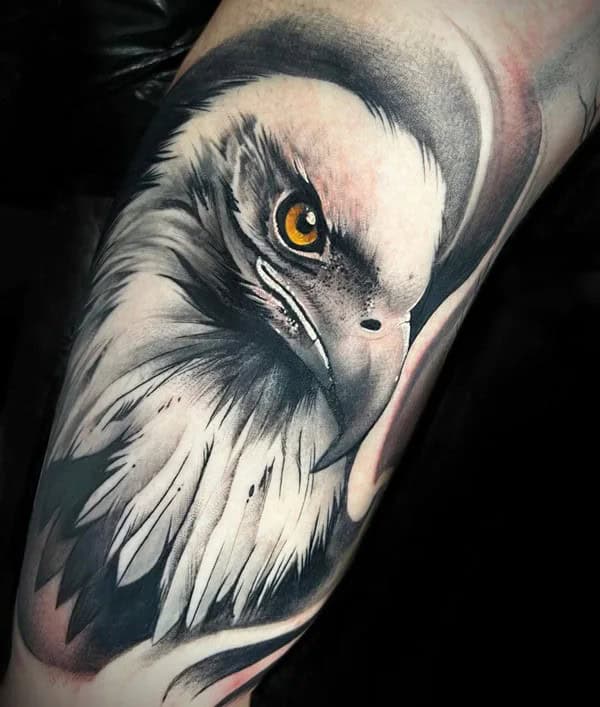 Realistic Eagle Tattoo