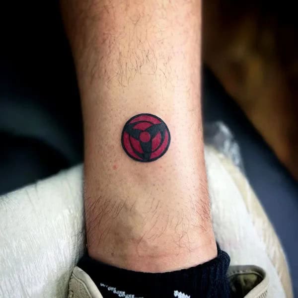 Madara Sharingan Tattoo