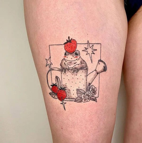 More Designs of Strawberry Tattoos To Check Out This Instant