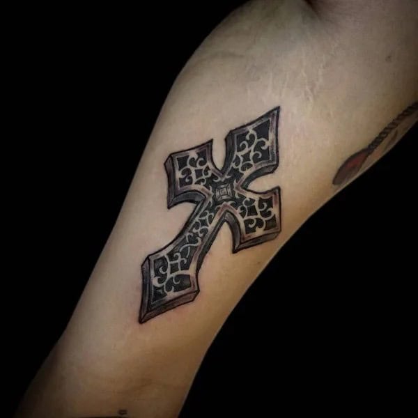 Gothic Cross Tattoo