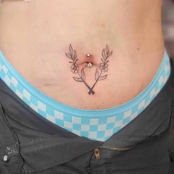 Small Stomach Tattoo