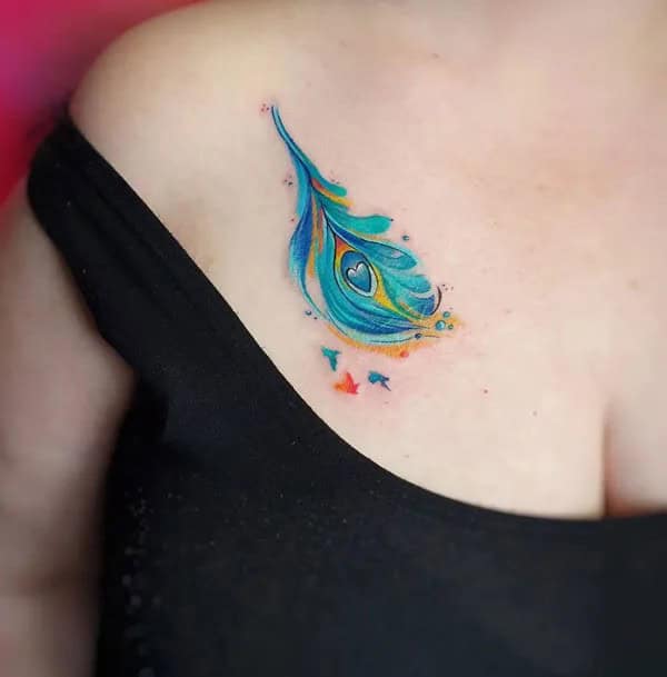 More Compelling Peacock Tattoo Designs That Are Ahead Of Their Time