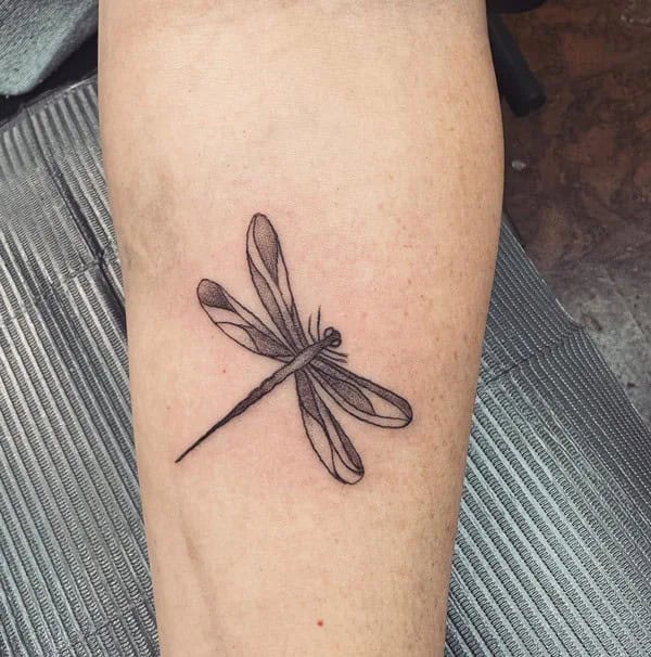 More Sublime Entries Of Dragonfly Tattoos