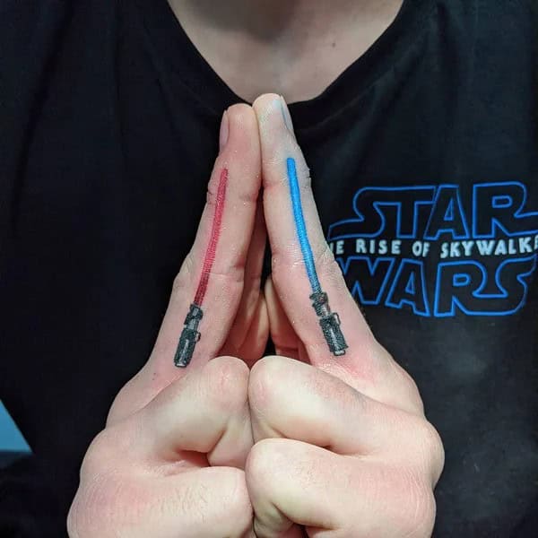 Star Wars Lightsaber Tattoo