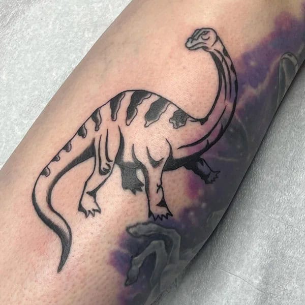 Brontosaurus Tattoo