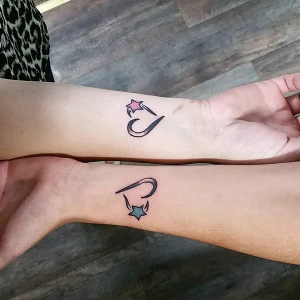 Mother Son Matching Tattoo