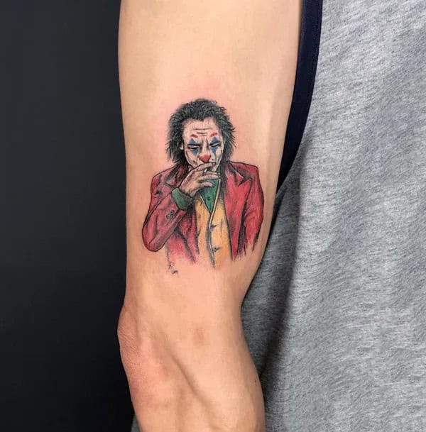 Small Joker Tattoo