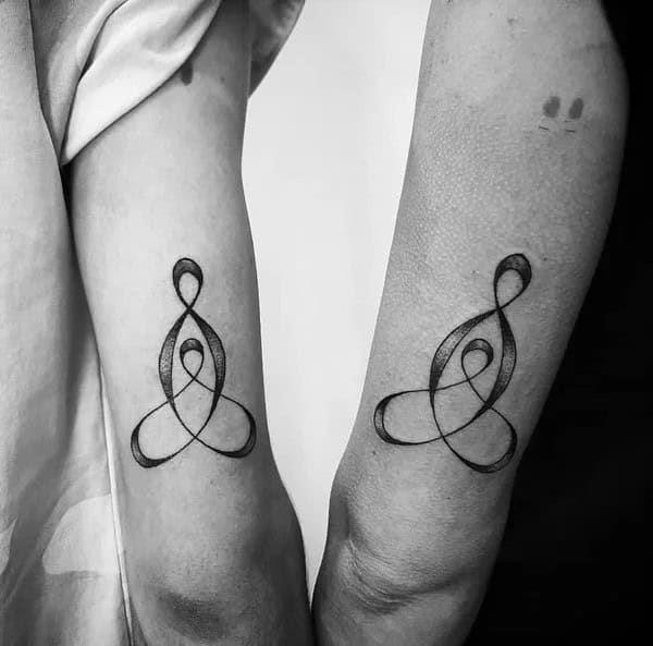 Mother Son Symbol Tattoo