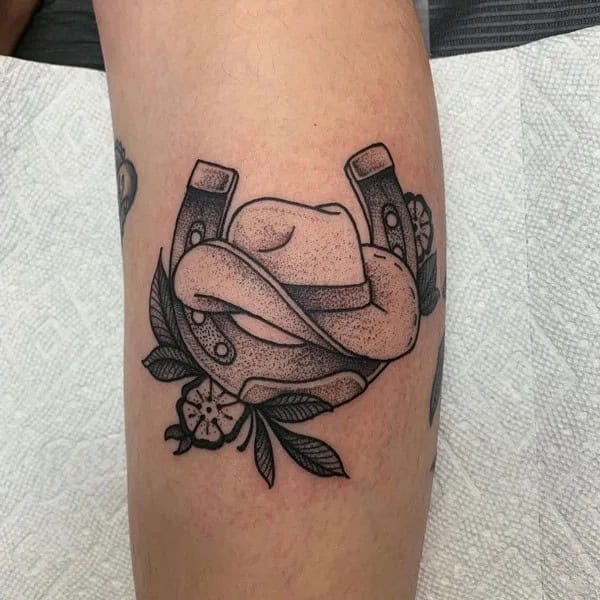 Cowboy Hat Tattoo