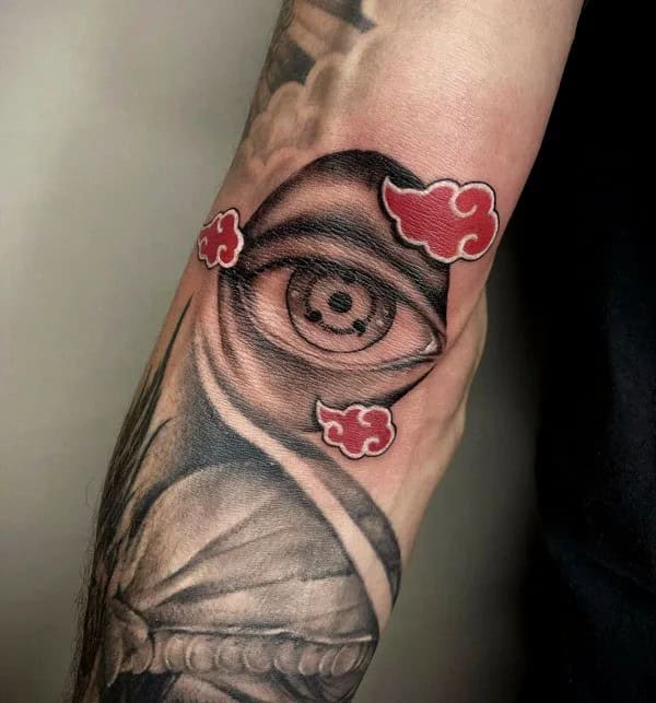 Madara Sharingan Tattoo