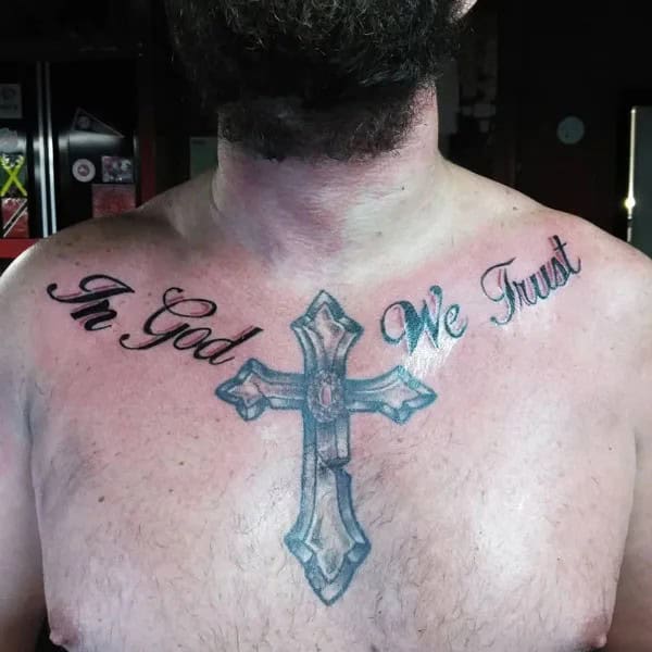 More “In God, We Trust” Tattoos To Dismiss Feelings Of Despair