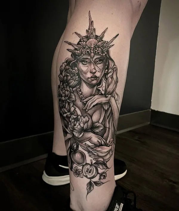 Aphrodite Goddess Tattoo