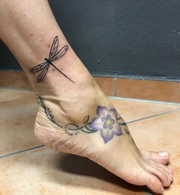 More Sublime Entries Of Dragonfly Tattoos