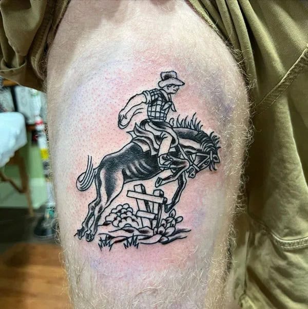 Meaning And Significance Of Cowboy Tattoo