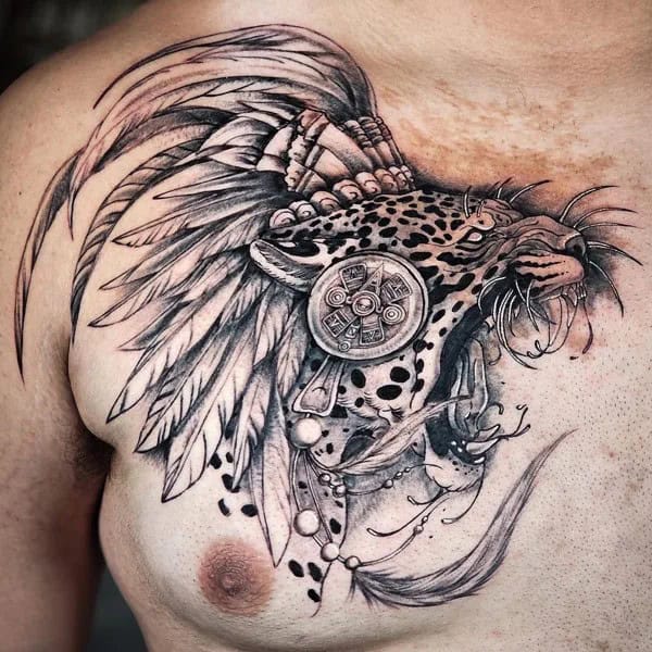 Jaguar Warrior Tattoo