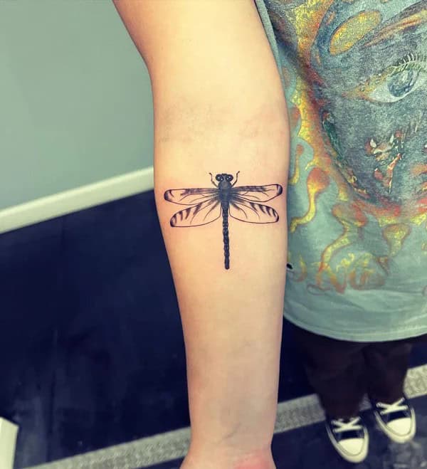 More Sublime Entries Of Dragonfly Tattoos