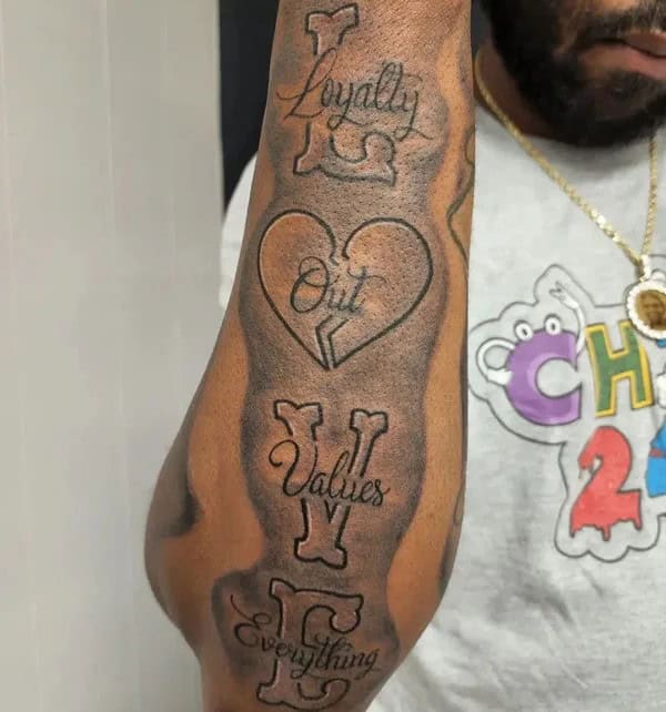 More Broken Heart Tattoos To Wear This Year