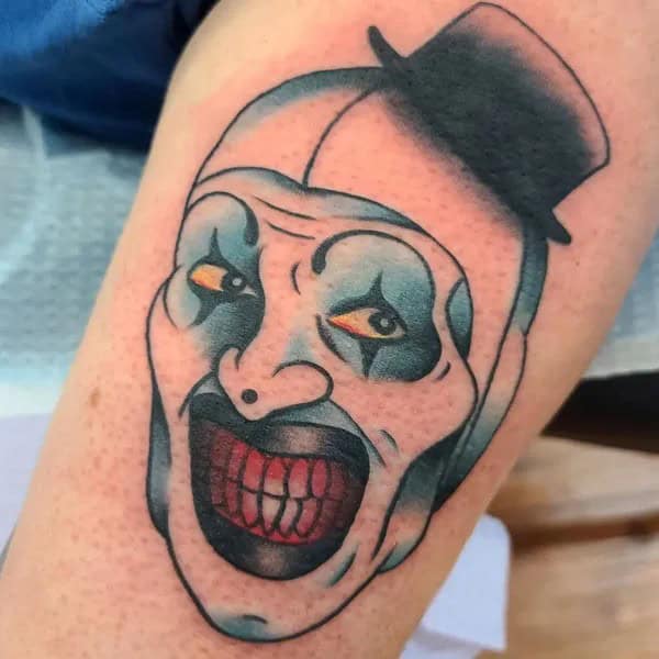 Old School Horror Tattoo