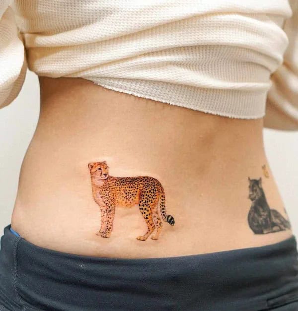 Small Jaguar Tattoo