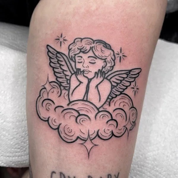 Cupid Angel Tattoo