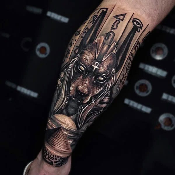 Evil Anubis Tattoo