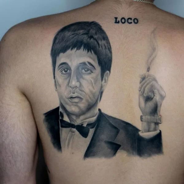 Al Pacino Scarface Tattoo