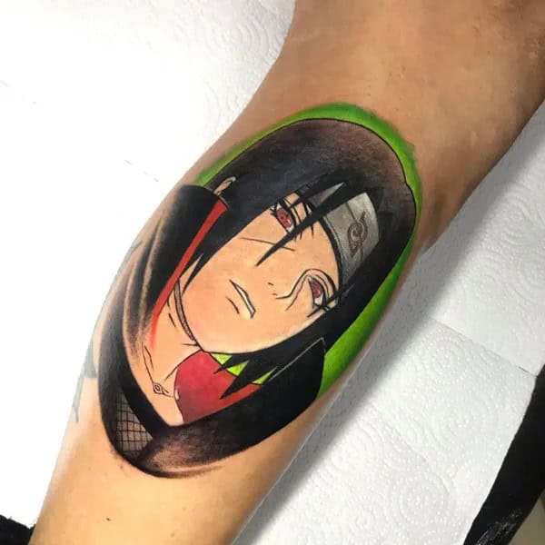 Itachi Hand Tattoo