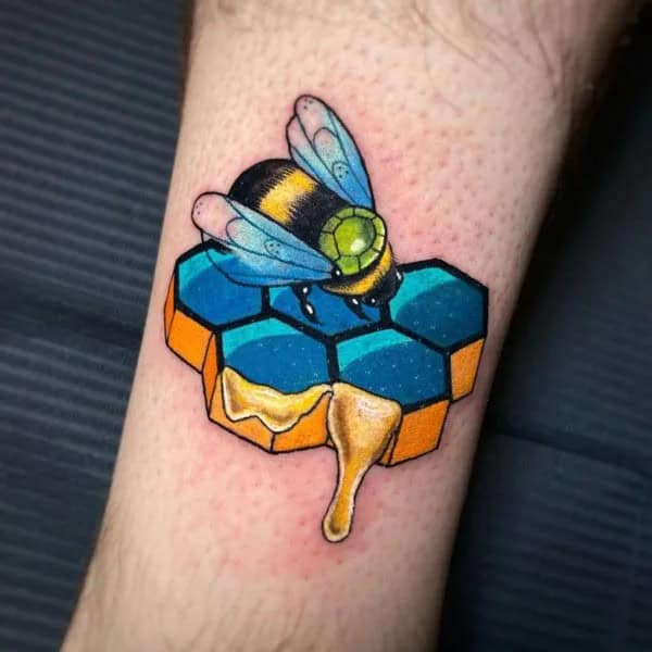 Bumble Bee Tattoo