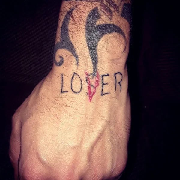 Evil Loser Lover tattoo