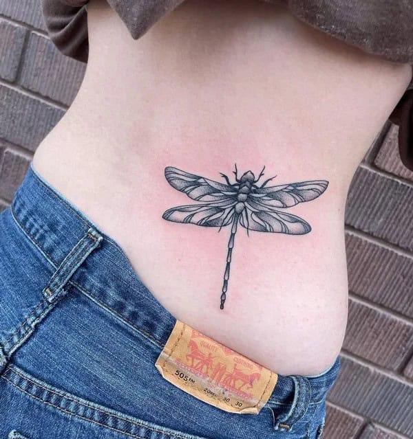 More Sublime Entries Of Dragonfly Tattoos