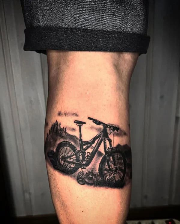 Mountain Bike Tattoo